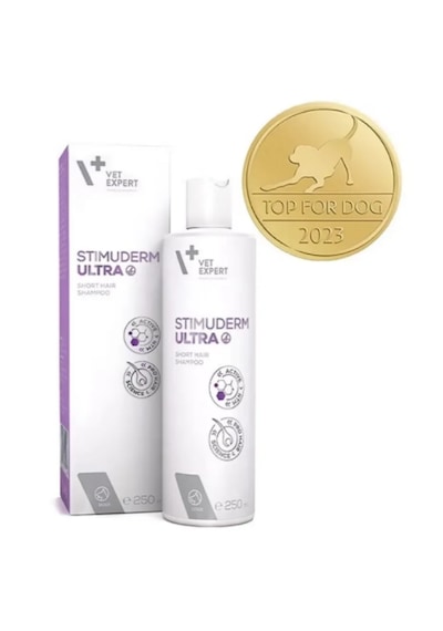 Vetexpert Stimuderm Ultra Short Hair Dog Şampuan 250 Ml - Kısa Tüy Dökülme Önleyici