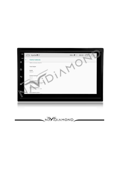 Navidiamond Mx71S 7 Inch 2 Gb Ram Android 10.1 Multimedia Teyp