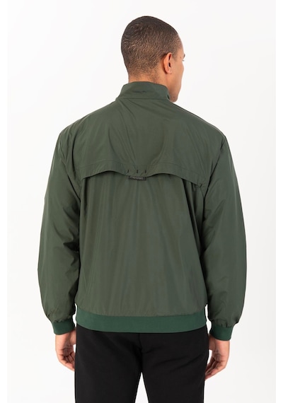 Maraton Sportswear Regular Erkek Dik Yaka Takma Kol Basic Yeşil Ceket 21871 YESIL Yeşil