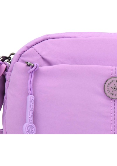 Smart Bags Mikro Poly Kumaş Mini Boy Postacı Kadın Çantası 3339 Lila