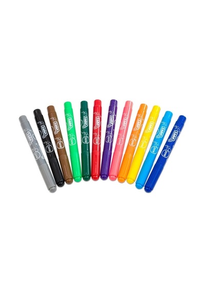 Jovı 1712 Yıkanabilir Maxı Keçeli Kalem 5,8mm Uç - 12 Renk