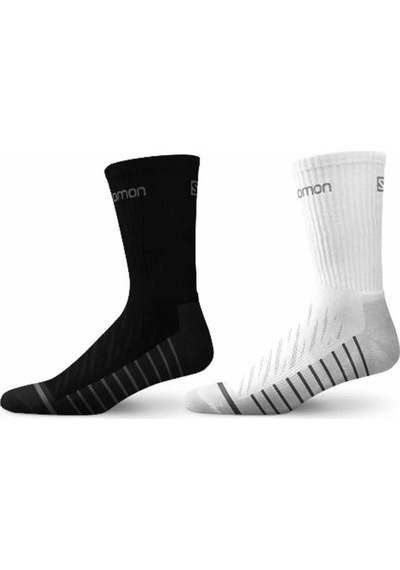 Salomon 160231451 Life 2 Parça-adet Unisex Çorap Çok Renkli
