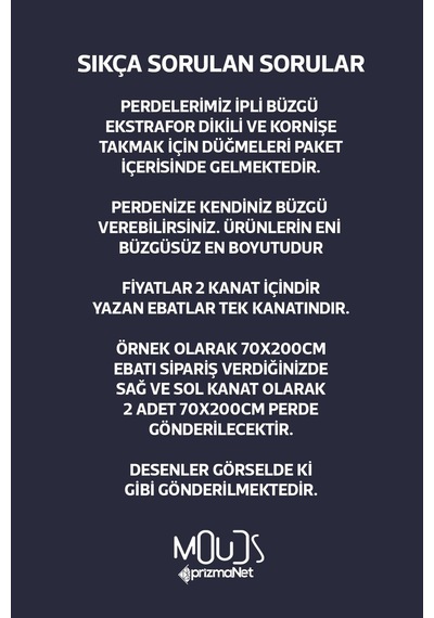 Renkli Çizgili Kare Desenli Süet Oturma Odası Salon Fon Perde Ekstrafor Büzgü 2 Kanat Prd-1074 Çok Renkli