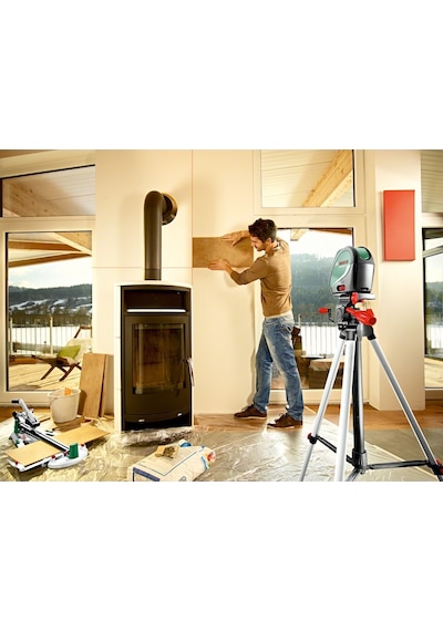 Bosch UniversalLevel 3 Set Çapraz Çizgili Hizalama Lazeri + Tripod - 0603663901