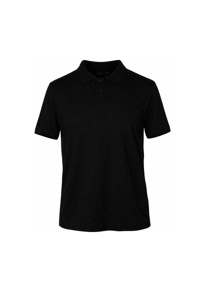 Trender Basic Siyah Erkek Polo Yaka T-shirt 2281-1