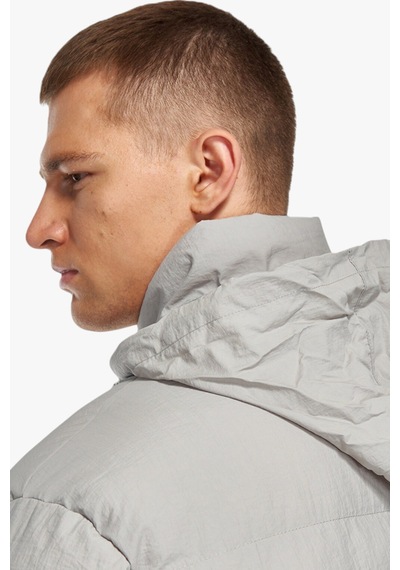 New Balance Nb Lifestyle Men Jacket Erkek Gri Mont - Mnj3430