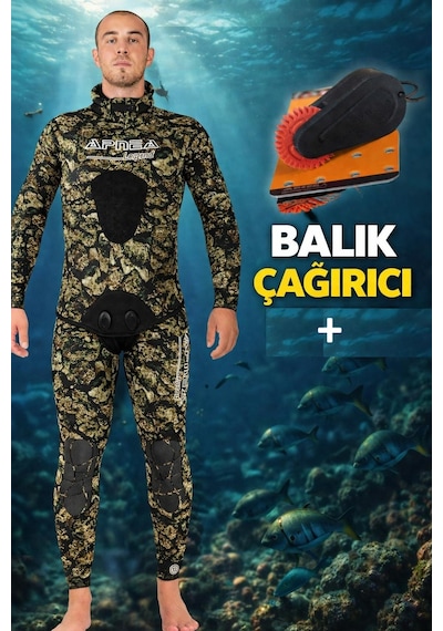 Apnea Legend Rock Camou 3 Mm (530019469) Çok Renkli