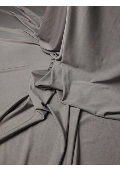 Gri Yeşil Renkte Jarse Kumaş 140x310cm-10667 Gri