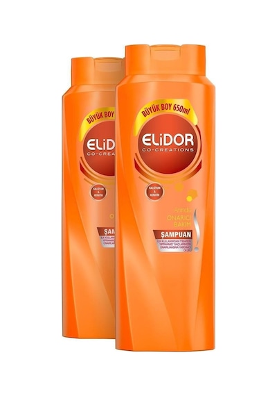 Elidor Anında Onarıcı Bakım Şampuan 2 x 650 ML