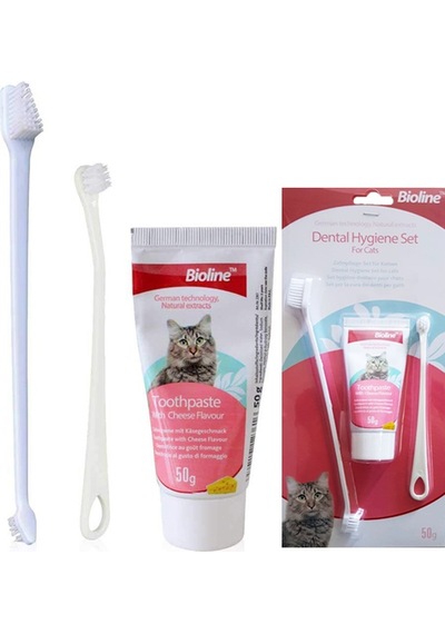 Bioline Peynir Aromalı Kedi Ağız Ilkeshop - 31 Bakım Seti
