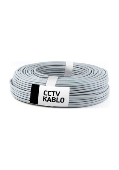 Camlook 250 Mt 2+1 Cctv Kamera Kablosu 2* 0.50