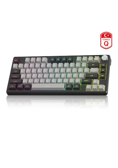 Magegee Ts75 %75 Siyah 79 Tuş Rgb Kablolu Membran Gaming Klavye