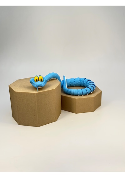 Zootropolis Yılan / Zootopia Gary The Snake Figür - 35cm