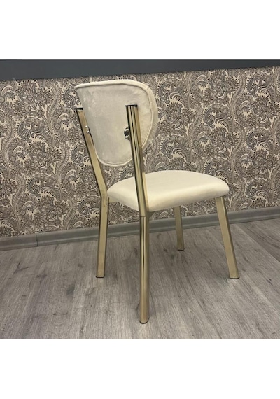 Elma Sandalye 4 Lü Mutfak Sandalyesi Elma Sandalye Gold