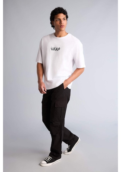 Defacto Baggy Kargo Cepli Pantolon G8147ax26smbk81 Siyah-bk81