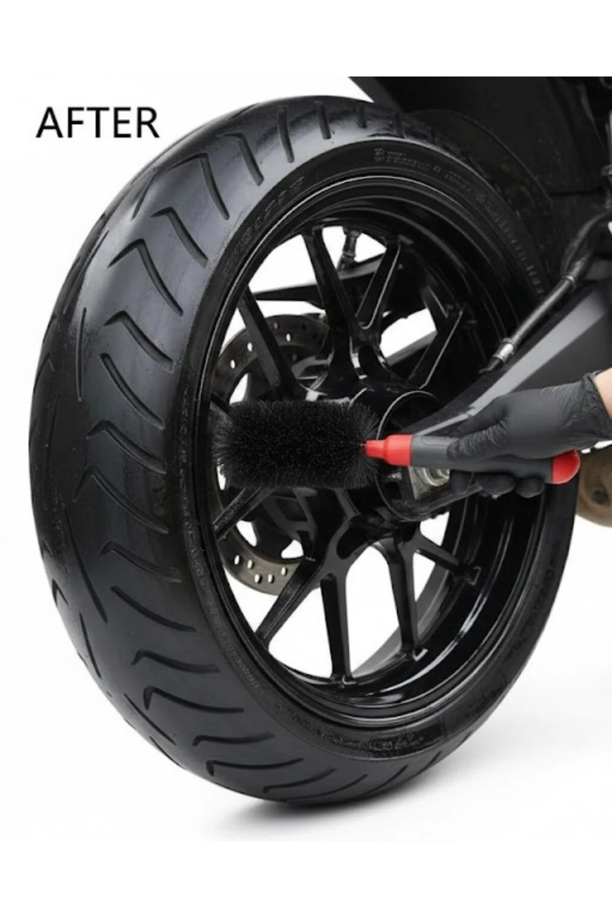 Motosiklet Zincir Temizleme Fırça Seti 3'lü