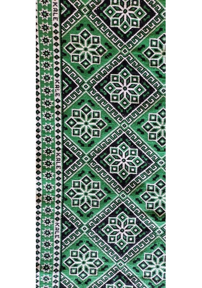 Algelsineve Makine Dokuması Çiçekli Desen 3 Mekik Kalın Kilim