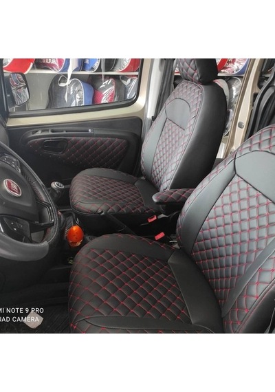 Fiat Fiorino Araca Özel Deri Oto Koltuk Kılıfı (500445608)
