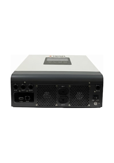 Hegel - İnges 6 Kw Mppt Akıllı İnverter - 48 Volt 6000 Watt Wifi'li İnvertör - Şebeke Bağlantılı