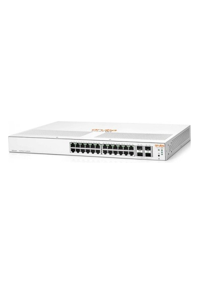 Aruba 24 Port Instant On 1930-24G JL682A GIGABIT 4XSFP+ Yönetilebilir Switch RackMount