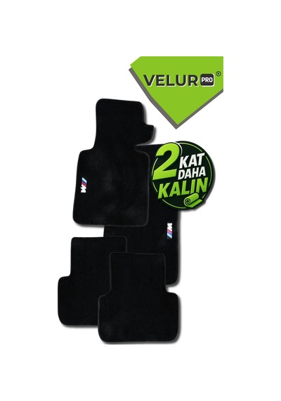 Velurpro Bmw 3 Serisi E46 Cabrio 1998-2005 Araca Özel Velur Halı Paspas