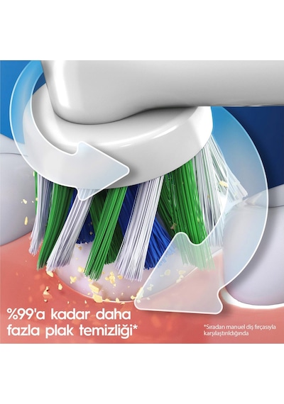 Oral-B D103 Vitality Pro Cross Action Lila Şarjlı Diş Fırçası