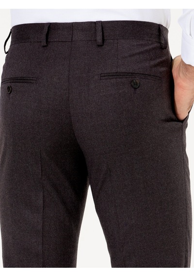 Cacharel Bordo Slim Fit Kumaş Pantolon Kırmızı