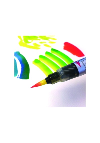 Pentel Arts Colour Brush Fırça Uçlu Boya Kalemi - Mor Xgfl-150x