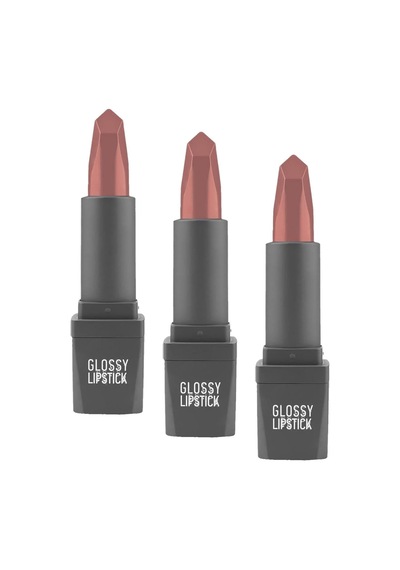 315 Glossy Plum Parlak Ruj - Nemlendirici Etkili Pürüzsüz Dudak Görünümü - Glossy Lipstick 3 Paketi Genel