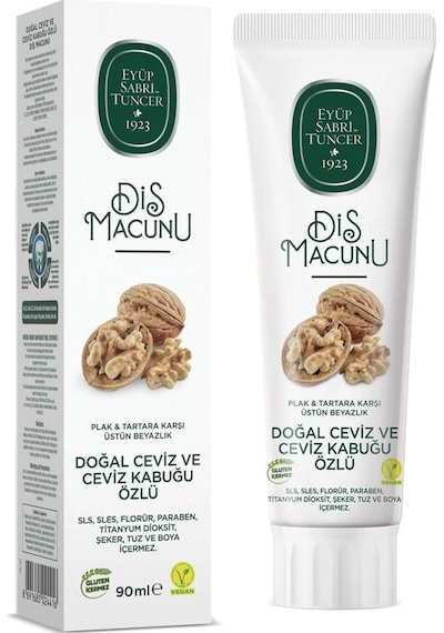 Mey İthalat Doğal Diş Macunu 90 Gr Ceviz & Ceviz Kabuğu Özlü