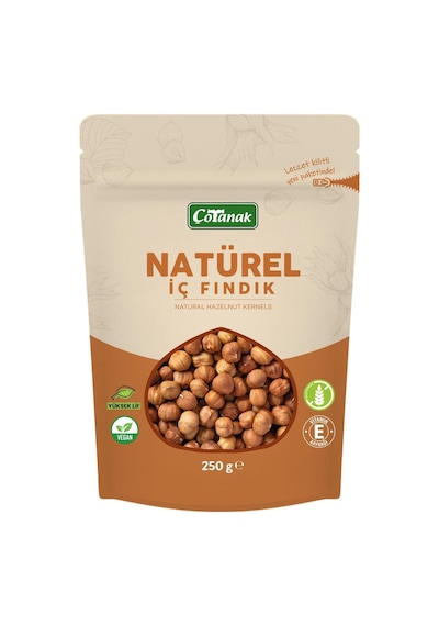 Çotanak Natürel İç Fındık 250 G