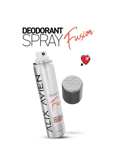 Alüminyumsuz Seyahat Boy Kadın Deodorant Sprey 75 Ml - Fusion