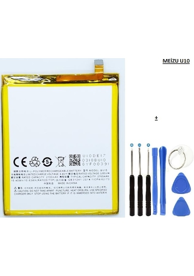 Meizu U10 Pil Batarya Bu10 ve Tamir Seti