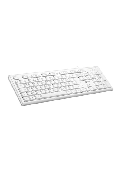 Lecoo, Kb101 Usb Kablolu Beyaz Türkçe Q Klavye