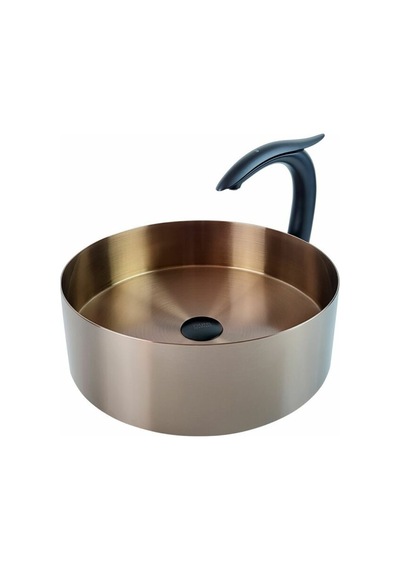 Paslanmaz Çelik Rose Gold Çanak Lavabo Renkli