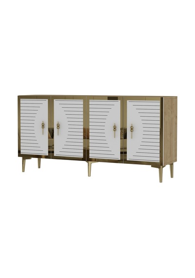 Ka1508dbg Tuna Konsol, Tv Sehpası Safirmeşe-beyaz-gold 150cm Safirmeşe - Gold Ka1508dbg Tuna Konsol, Tv Sehpası Safirmeşe-beyaz-gold 150cm Safirmeşe - Gold