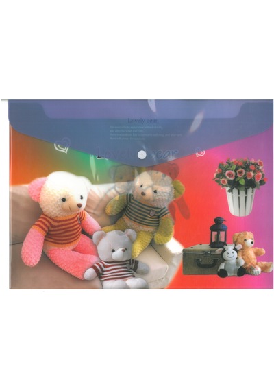 Bafix Çıtçıtlı Dosya A4 Fafayu Desenli 2
