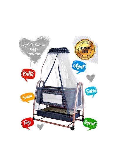 Baby Home 505 Maya Anne Yanı Bebek Sepeti Sepet Beşik (479399989)