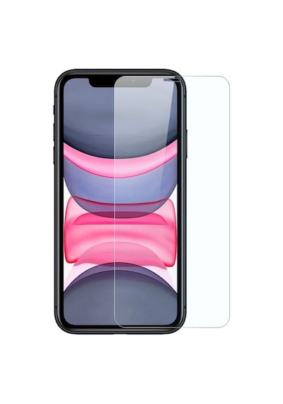 Apple Uyumlu   iPhone Xr İle Ekran Koruyucu Şeffaf Temperli Kırılmaz Cam Ekran Koruyucu