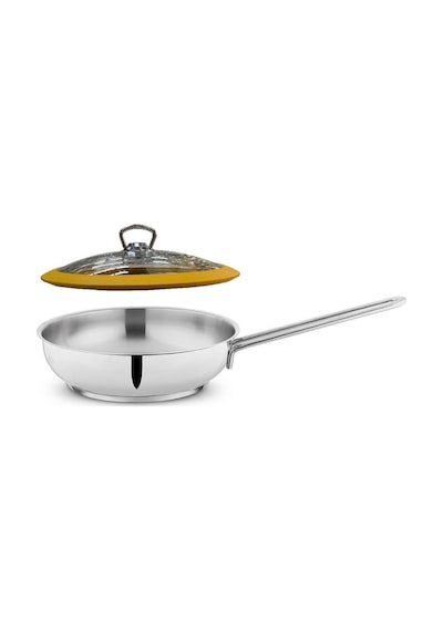 Schafer Held Çelik Tava 26 Cm Sarı Silikon Kapaklı