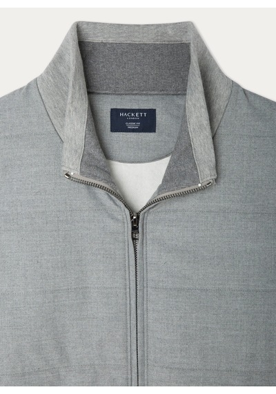 Hackett Gri Erkek Dik Slim Fit Ceket Hm581199
