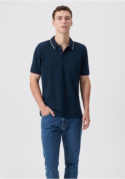 Mavi - Lacivertvert Polo Tişört 0611407-70490 Lacivert