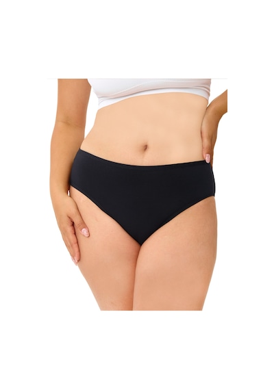Alya Underwear Kadın Külot Basic Slip Renkli Pamuklu Iç Çamaşırı 10'lu Paket Multicolor-x32 Siyah - Beyaz X30