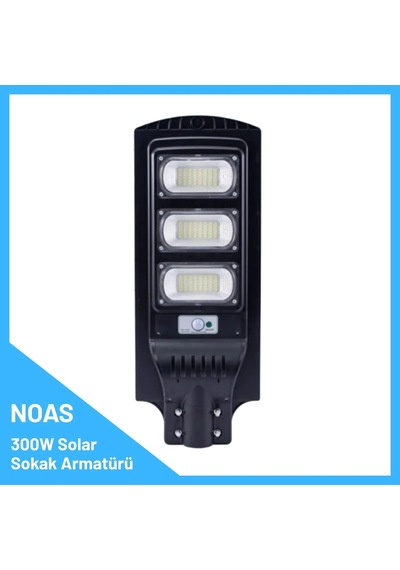 Noas 300w Solar Sokak Armatürü Led Dış Mekan Aydınlatma