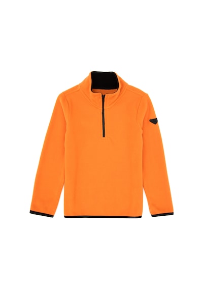U.S. Polo Assn. Erkek Çocuk Bakır Yarım Fermuarlı Sweatshirt 50313841-VR182