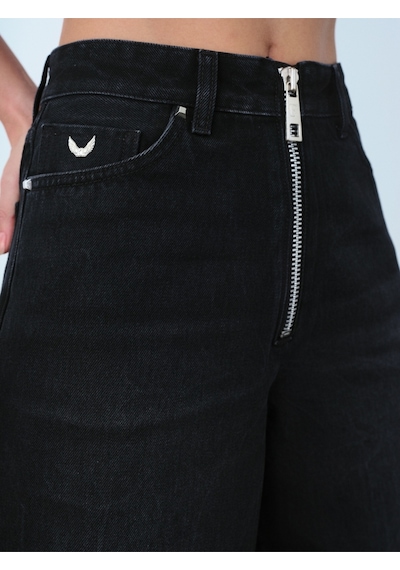 Super Baggy Baggy Fit Kadın Pantolon Denim