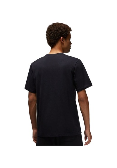Nike Air Jordan M Brand Graphics Ss Crew Grafik Baskılı Erkek Tişört Siyah