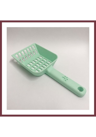 Storeşahin 3d Baskı Kedi Kumu Küreği - Geniş Hazneli Eleme Küreği-mint Shn0720