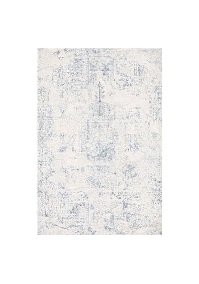 Kartela Halı Sina Halı Jüt Taban Dokuma Halı Beyaz - 80 X 120 Cm