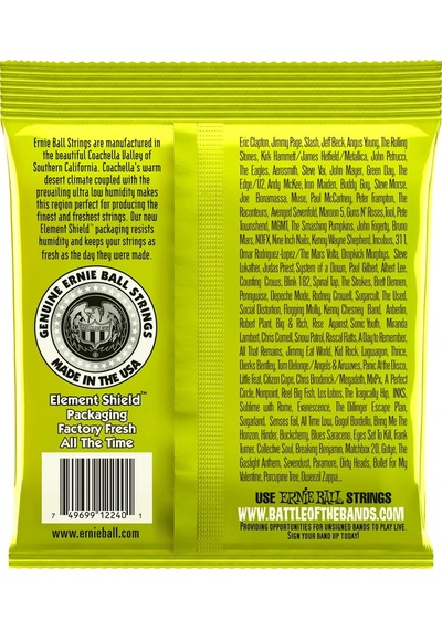 Ernie Ball P02240 Rps-10 Slinky Nickel 0-46 Elektro Gitar Teli